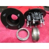 Lancia Flavia rear wheel hub, stuts, nut rings & lock rings